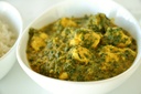 Spinach and Chicken Curry