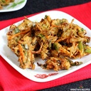 Vegetable pakoras  V / V G )