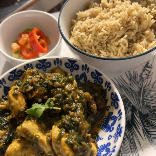 spinach and chincken curry spinach and chincken curry